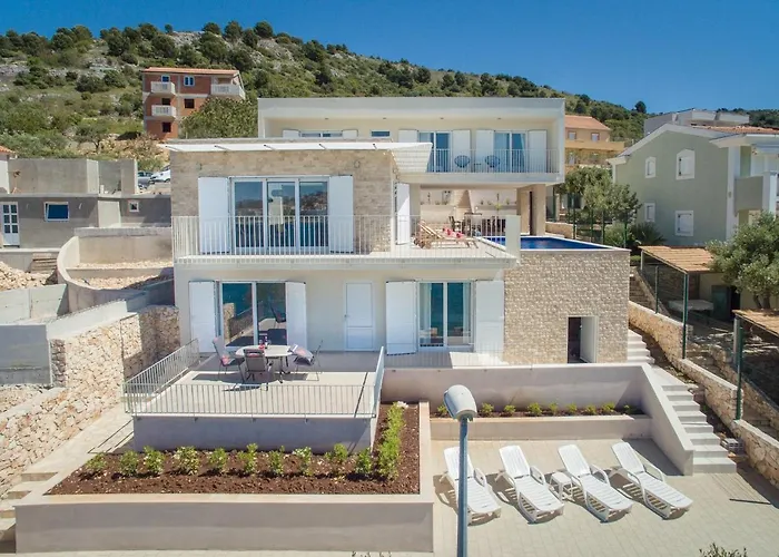 Villa Seaside Luxury With A Swimming Pool Zatoglav, - 11685 *